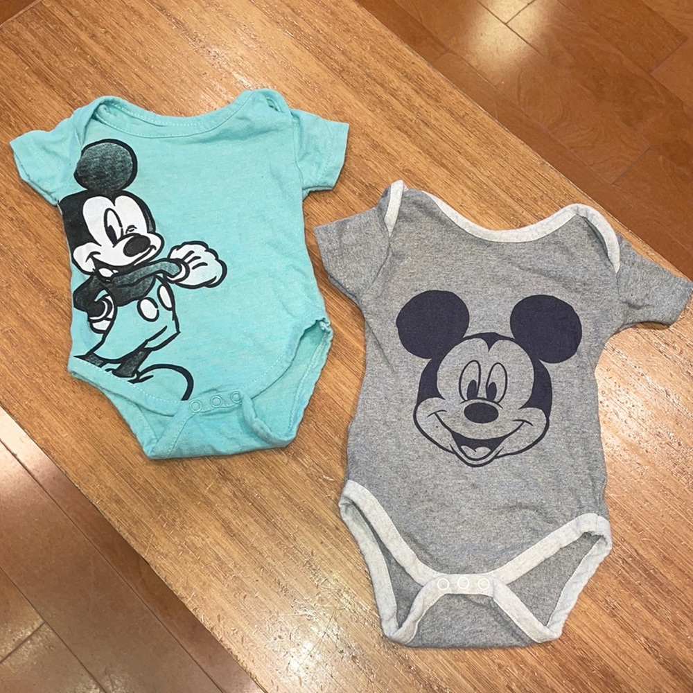 Mickey Mouse onesies